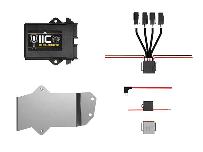 23502 ICON 2018-2023 Jeep Wrangler JL/2020-2023 Jeep Gladiator, ICON Intelligent Control (IIC) Install Kit at Sexton Offroad in Salt Lake City & Park City, Utah 1