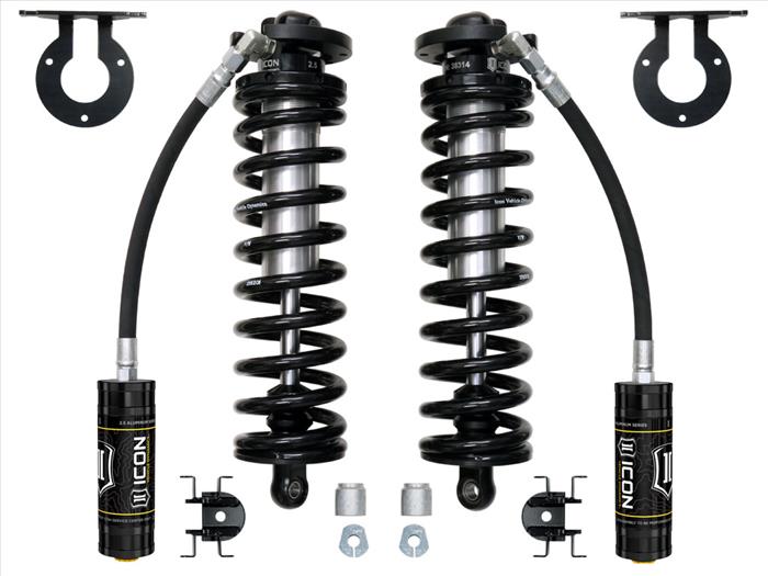 61720 ICON 2005-2024 Ford F-250/F-350 Super Duty 4WD, 2.5” Lift, 2.5 VS Remote Reservoir Coilover Conversion Kit at Sexton Offroad in Salt Lake City & Park City, Utah 1
