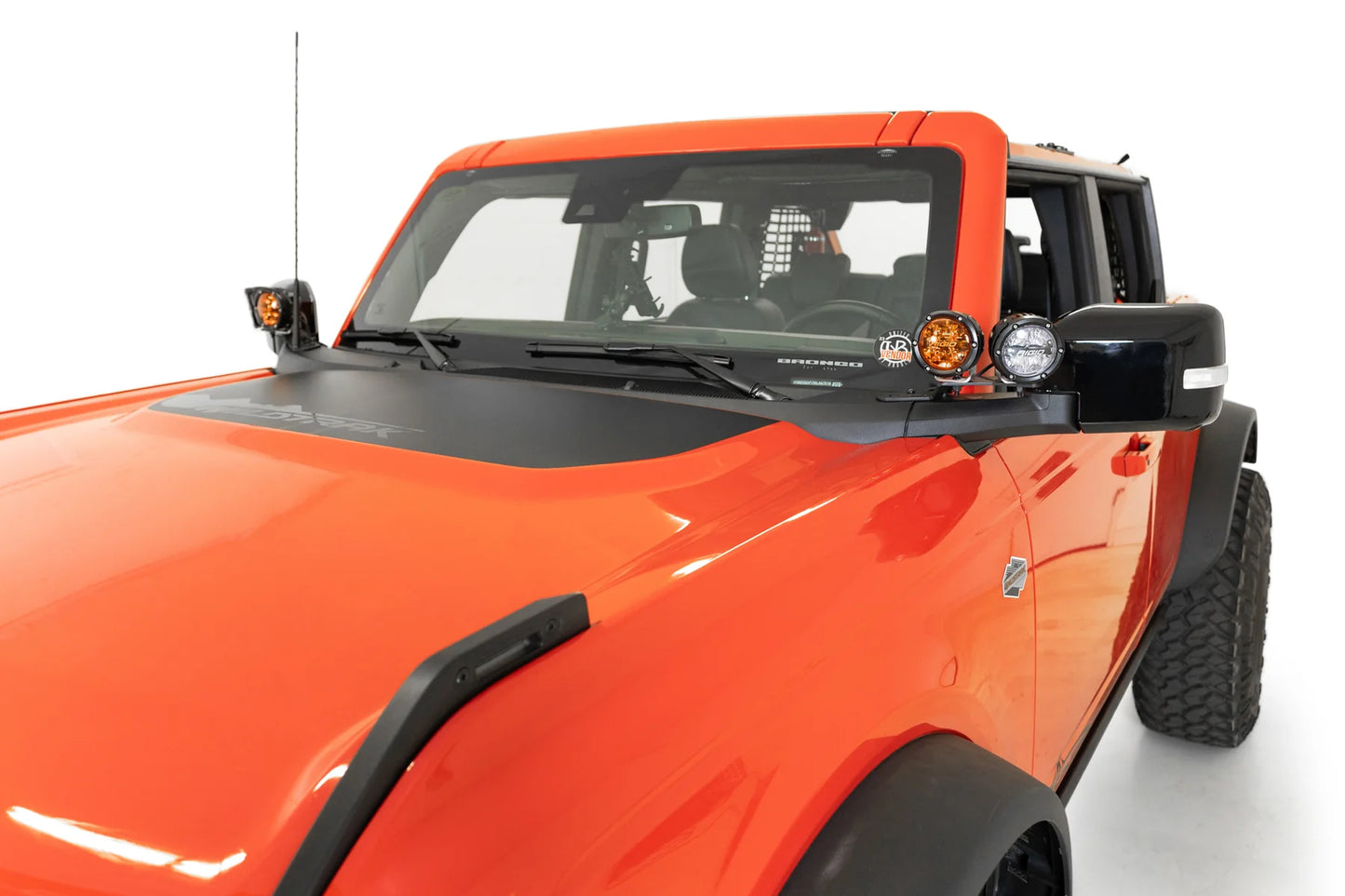 ADD Addictive Desert Designs 21-23 Ford Bronco/Raptor Dual Ditch Light Brackets