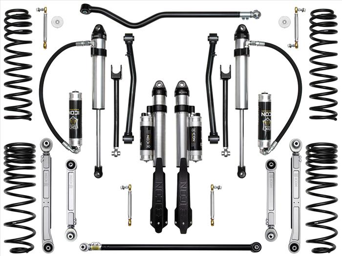 K22108 ICON 2020-Up Jeep Gladiator, 2.5" Lift, Stage 8 Suspension System, Billet UCA at Sexton Offroad in Salt Lake City & Park City, Utah 1