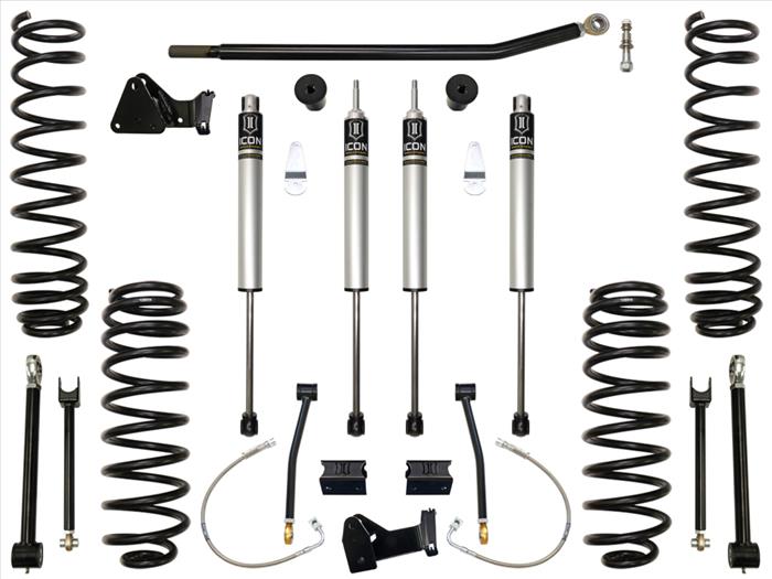 K24001 ICON 2007-18 Jeep JK Wrangler, 4.5" Lift, Stage 1 Suspension System at Sexton Offroad in Salt Lake City & Park City, Utah 1
