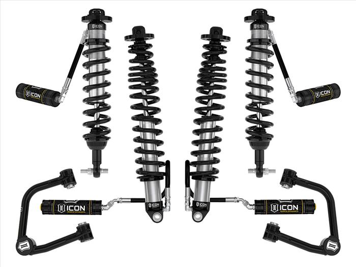 K40014TX ICON 2021-2023 Bronco Sasquatch, 2-3" Lift, Stage 4 Suspension System, Tubular UCA, Heavy Rate Rear Spring at Sexton Offroad in Salt Lake City & Park City, Utah 1