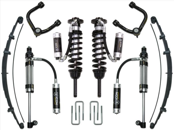 K53010T ICON 2005-2015 Toyota Tacoma 0-3.5" Lift/2016-2023 Tacoma 0-2.75" Lift, Stage 10 Suspension System, Tubular UCA at Sexton Offroad in Salt Lake City & Park City, Utah 1