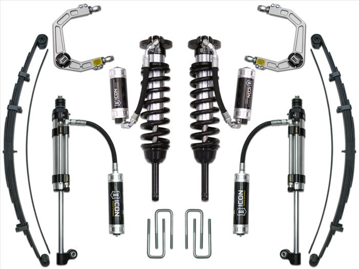 K53010 ICON 2005-2015 Toyota Tacoma 0-3.5" Lift/2016-2023 Tacoma 0-2.75" Lift, Stage 10 Suspension System, Billet UCA at Sexton Offroad in Salt Lake City & Park City, Utah 1