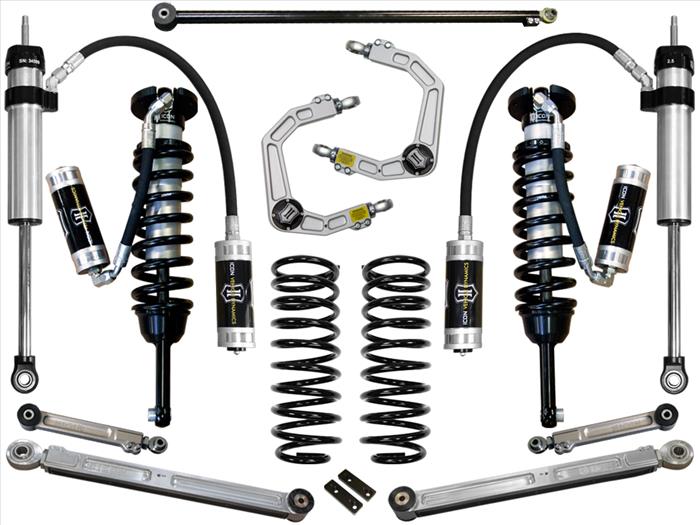 K53066 ICON 2010-2023 Toyota 4Runner/2010-2014 Toyota FJ Cruiser, 0-3.5" Lift Stage 6 Suspension System, Billet UCA at Sexton Offroad in Salt Lake City & Park City, Utah 1