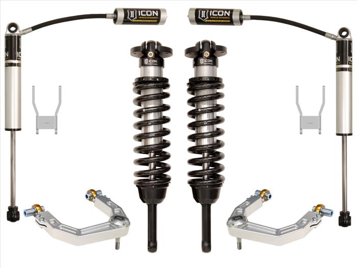 K53143 ICON 2012-15 Toyota Hilux, 0-3" Lift, Stage 3 Suspension System, Billet UCA at Sexton Offroad in Salt Lake City & Park City, Utah 1