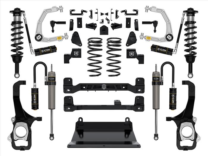 K53274 ICON 2022-2023 Toyota Tundra, 6" Lift Stage 4 Suspension System with Billet Upper Control Arms at Sexton Offroad in Salt Lake City & Park City, Utah 1