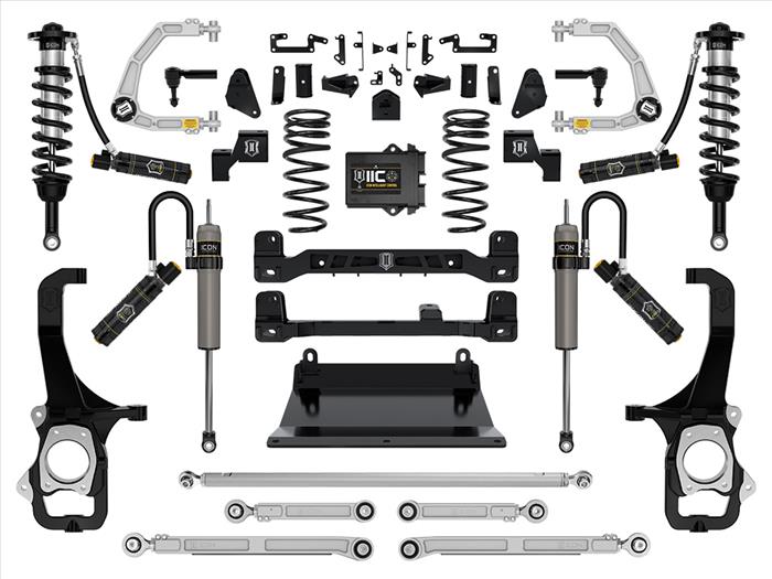 K53279 ICON 2022-2023 Toyota Tundra, 6" Lift Stage 9 Suspension System with Billet Upper Control Arms at Sexton Offroad in Salt Lake City & Park City, Utah 1