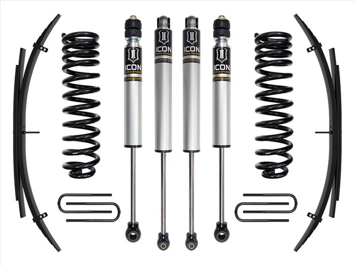 K62521L ICON 2020-2022 Ford F-250/F-350 Super Duty 4WD, 2.5" Lift, Stage 1 Suspension System w/ Expansion Packs at Sexton Offroad in Salt Lake City & Park City, Utah 1