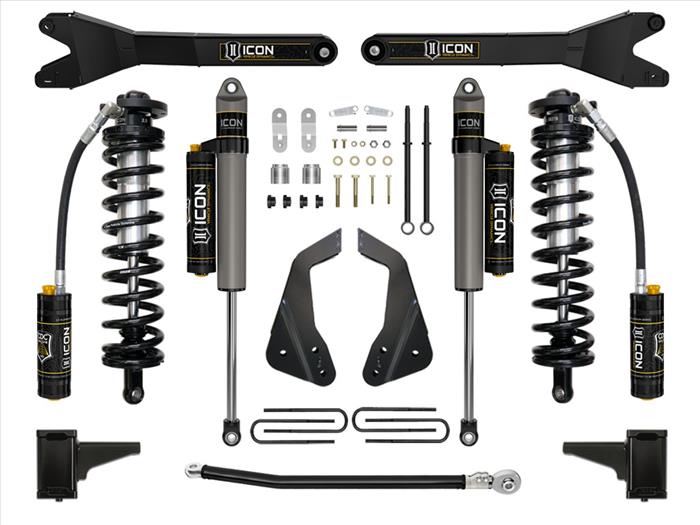 K63114R ICON 2005-07 Ford F250/F350 4-5.5" Lift Stage 4 Coilover Conversion w/Radius Arm at Sexton Offroad in Salt Lake City & Park City, Utah 1