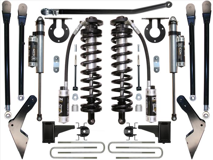 K63114 ICON 2005-2010 Ford F250/F350, 4-5.5" Lift, Stage 4 Coilover Conversion System at Sexton Offroad in Salt Lake City & Park City, Utah 1