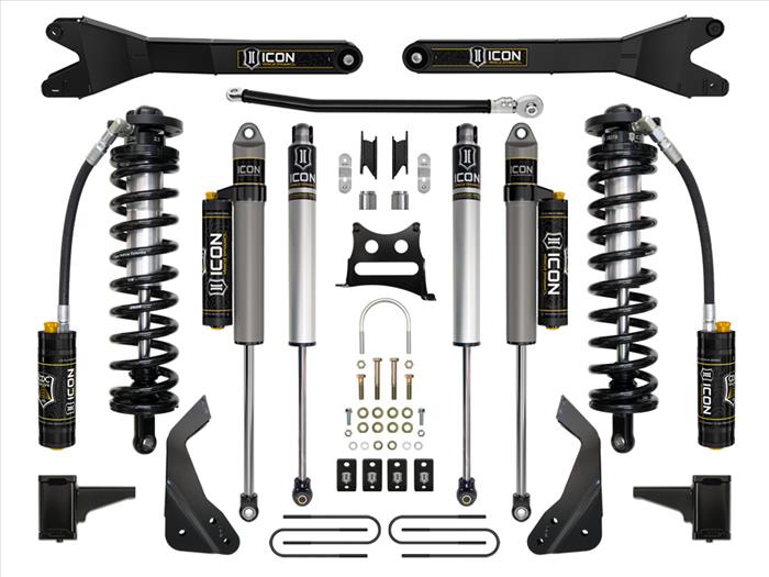 K63125R ICON 2008-10 Ford F250/F350 4-5.5" Lift Stage 5 Coilover Conversion w/Radius Arm at Sexton Offroad in Salt Lake City & Park City, Utah 1
