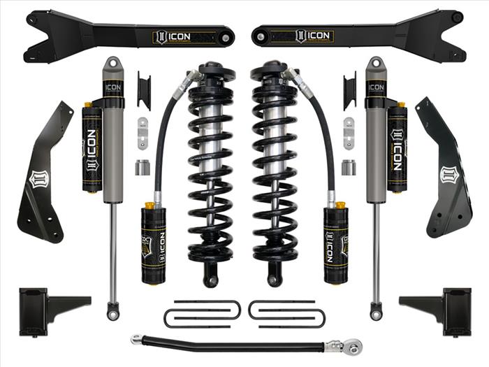 K63134R ICON 2011-16 Ford F250/F350 4-5.5" Lift Stage 4 Coilover Conversion w/Radius Arm at Sexton Offroad in Salt Lake City & Park City, Utah 1