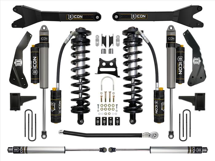 K63135R ICON 2011-16 Ford F250/F350 4-5.5" Lift Stage 5 Coilover Conversion w/Radius Arm at Sexton Offroad in Salt Lake City & Park City, Utah 1