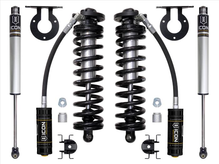 K63141 ICON 2017-2023 Ford F-250/F-350 Super Duty 4WD, 2.5-3" Lift, Stage 1 Coilover Conversion System at Sexton Offroad in Salt Lake City & Park City, Utah 1