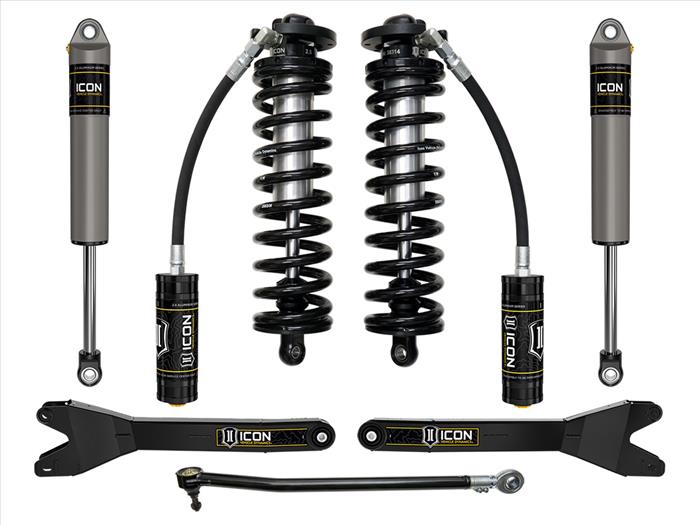 K63162R ICON 2023 Ford F-250/F-350 4WD, 2.5-3" Lift, Stage 2 Coilover Conversion System w/ Radius Arms at Sexton Offroad in Salt Lake City & Park City, Utah 1
