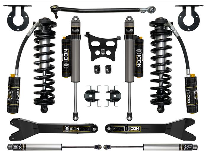 K63164R ICON 2023 Ford F-250/F-350 4WD, 2.5-3" Lift, Stage 4 Coilover Conversion System with Radius Arms at Sexton Offroad in Salt Lake City & Park City, Utah 1