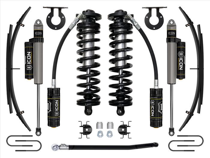 K63183 ICON 08-10 Ford F250/F350, 2.5-3" Lift, Stage 3 Coilover System w/ Leaf Springs at Sexton Offroad in Salt Lake City & Park City, Utah 1