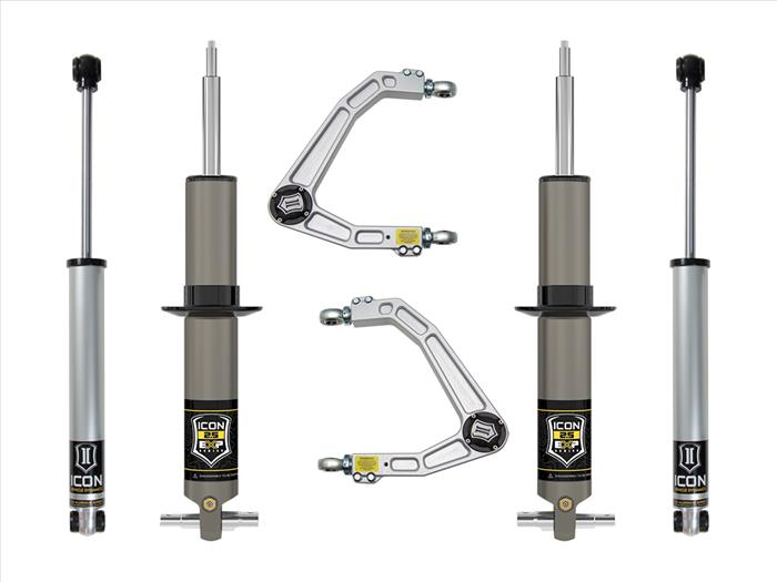 K73072 ICON 19-23 GM 1500, 2.375-3.75" Lift, Stage 2 EXP Suspension System, Billet at Sexton Offroad in Salt Lake City & Park City, Utah 1