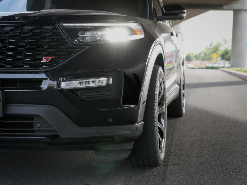 aFe CONTROL 2020-2023 Ford Explorer Billet Aluminum Wheel Spacers 5x114.3 CB70.5 1.25in - 15-24 Ford Mustang/20-23 Explorer