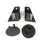 Rugged Ridge 07-18 Jeep Wrangler JK Textured Black Mirror Relocation Brackets