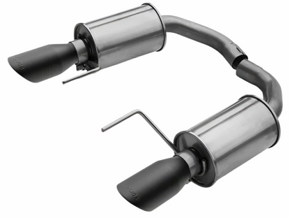 Roush 2015 Mustang V6 / EcoBoost Black Tip Axle Back Exhaust