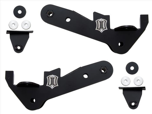 164504 ICON 2017-2022 Ford F250/F350 Super Duty 4WD, 4-Link Frame Bracket Kit at Sexton Offroad in Salt Lake City & Park City, Utah 1