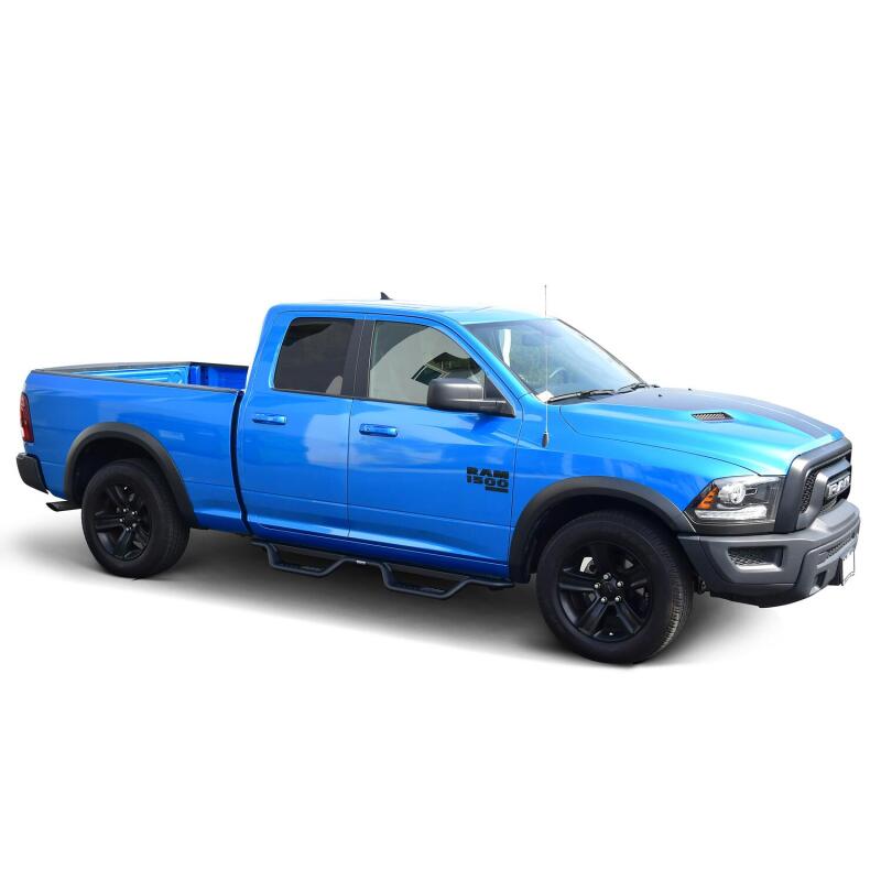 Westin 09-18/19-24 Ram 1500 Quad Cab/Classic Outlaw Drop Nerf Step Bars Textured Black