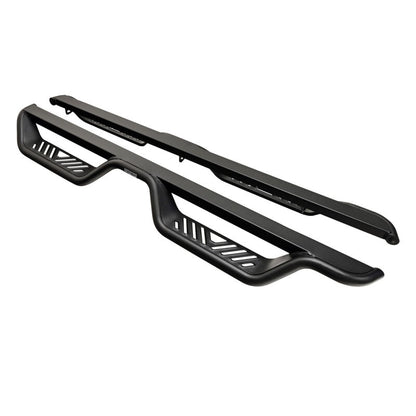 Westin 24-26 Toyota Land Cruiser Outlaw Drop Nerf Step Bars Textured Black