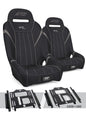 PRP Polaris RZR 570 GT/S.E. Suspension Seats Kit (Pair) - Black & Gray