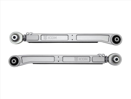22063 ICON 2020-Up Jeep JT Gladiator, Rear, Adjustable Billet Lower Link Kit at Sexton Offroad in Salt Lake City & Park City, Utah 1