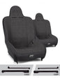 PRP Jeep Wrangler CJ7/YJ Premier High Back Suspension Seats Kit (Pair) - Gray