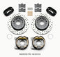 Wilwood Forged Dynalite P/S Park Brake Kit Drilled 12 Bolt 2.75in offset Staggered Shock