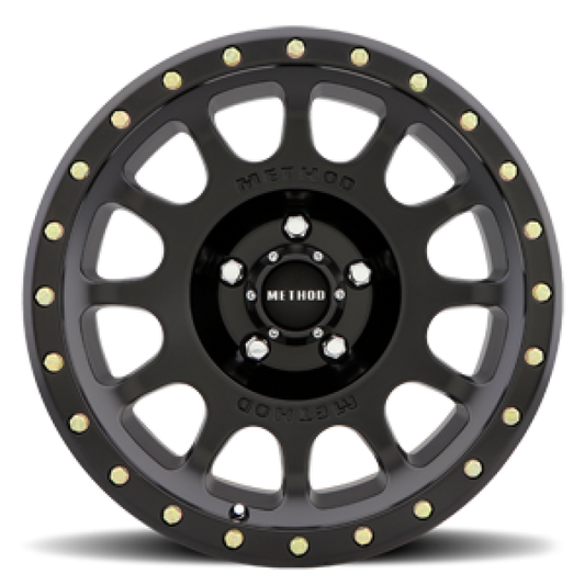 Method MR305 NV 18x9 0mm Offset 5x150 116.5mm CB Matte Black Street Loc Wheel