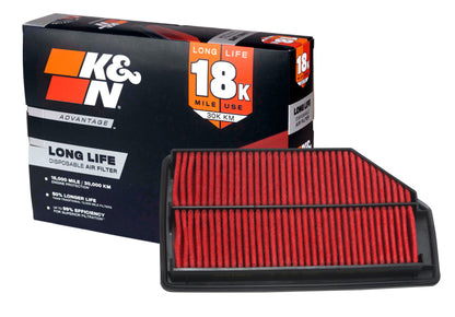 K&N Honda Odyssey V6-3.5L F/I 11-17 Air Filter