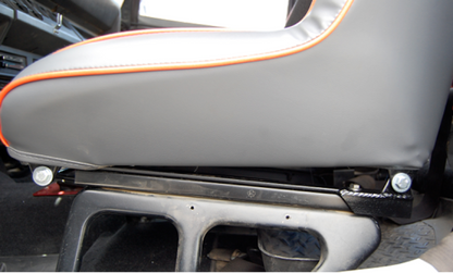 PRP Premier High Back Suspension Seats Kit for Jeep Wrangler CJ7/YJ (Pair) - Black