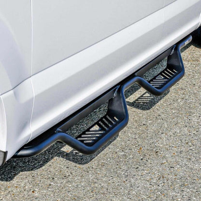 Westin 15-26/17-26 Ford F-150/F-250/F-350/F-450 SuperCab Outlaw Drop Nerf Step Bars Tex Black
