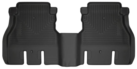 Husky Liners 19-24 Jeep Wrangler JLU WeatherBeater Second Row Black Floor Liners