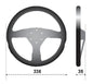 Sparco Steering Wheel 383 Suede Black