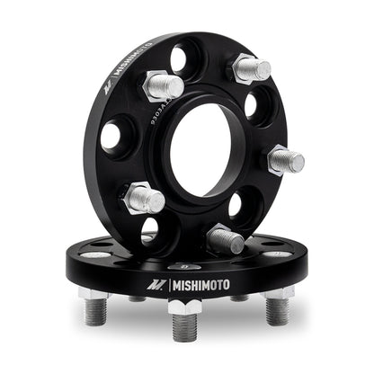 Mishimoto 2005-2015 Toyota Tacoma Wheel Spacers - 5x114.3 - 60.1 - 25 - M12 - Black
