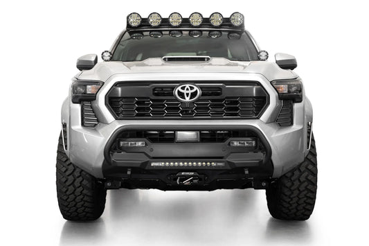 ADD Addictive Desert Designs 2024+ Toyota Tacoma Stealth Center Mount Winch Front Bumper w/ Top Hoop