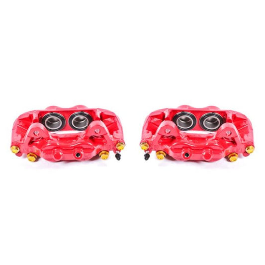 Power Stop 01-07 Toyota Sequoia Front Red Calipers w/o Brackets - Pair