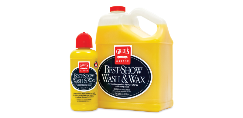 Griots Garage Best of Show Wash & Wax - 1 Gallon - Case of 4
