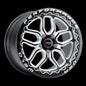Weld Racing 17x10 Laguna Bead Lock 5x120 ET42 BS7.15 Gloss BLK MIL DIA 78.1