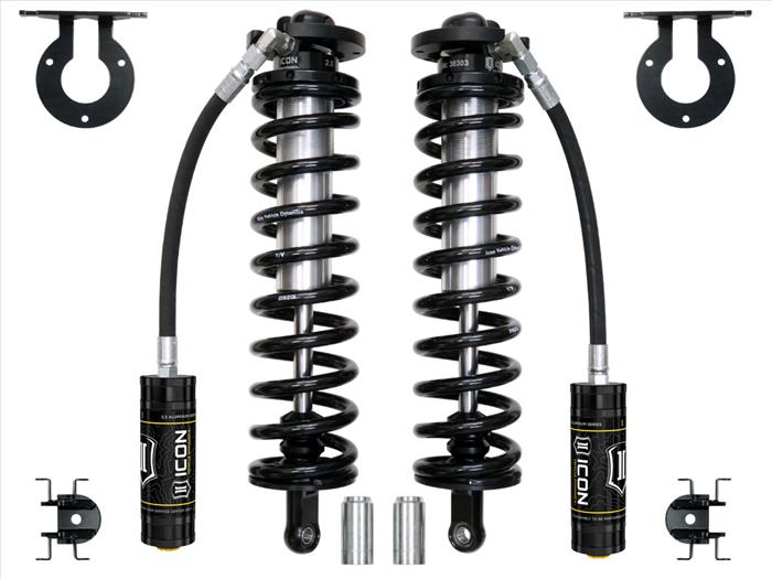 61721 ICON 2005-2024 Ford F-250/F-350 Super Duty 4WD, 4-5.5” Lift, Front, 2.5 V.S. Remote Reservoir Coilover Conversion Kit at Sexton Offroad in Salt Lake City & Park City, Utah 1