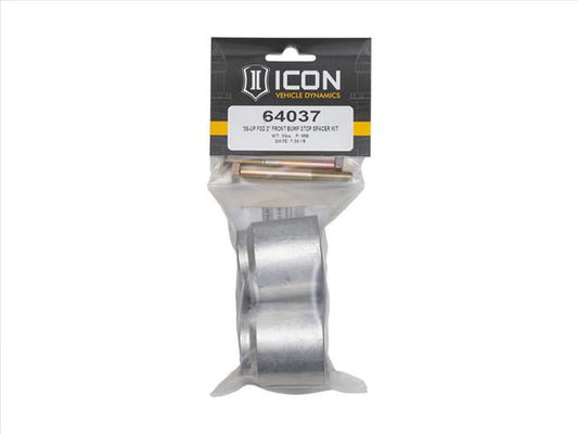 64037 ICON 2005-2024 Ford F-250/F-350 Super Duty 4WD, 2" Bump Stop Spacer Kit, Front at Sexton Offroad in Salt Lake City & Park City, Utah 1