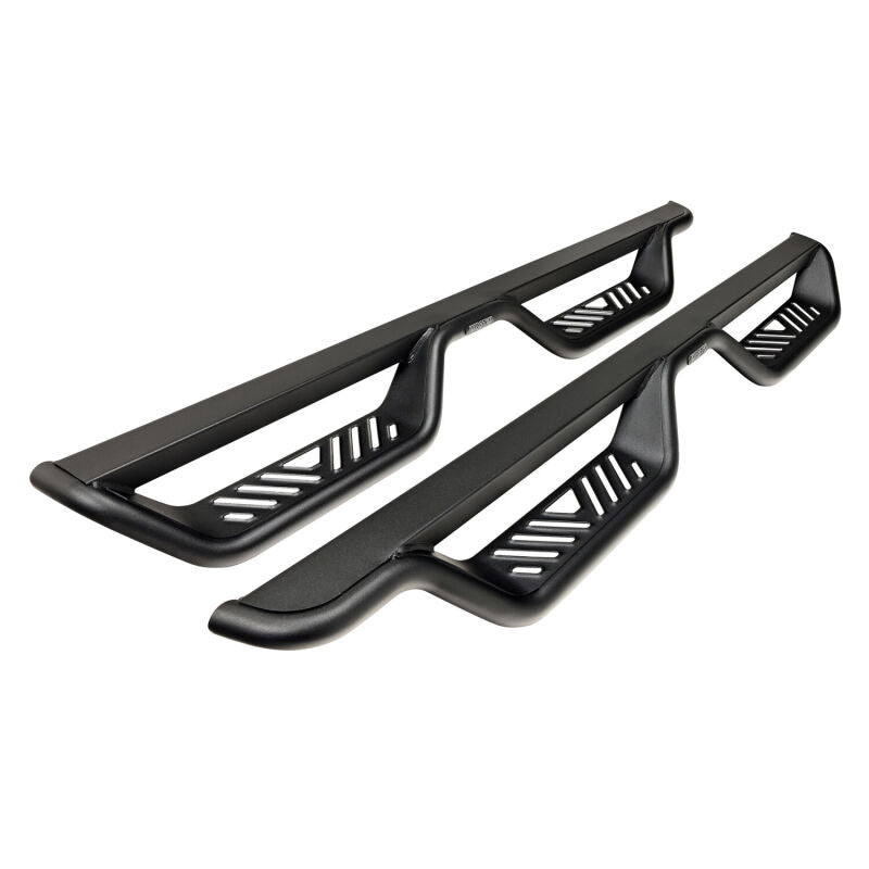 Westin 24-26 Toyota Land Cruiser Outlaw Drop Nerf Step Bars Textured Black