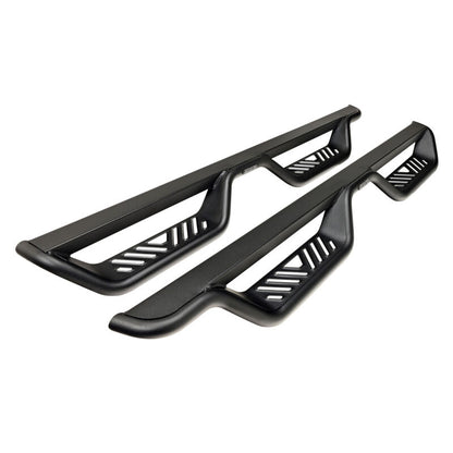 Westin 24-26 Toyota Land Cruiser Outlaw Drop Nerf Step Bars Textured Black