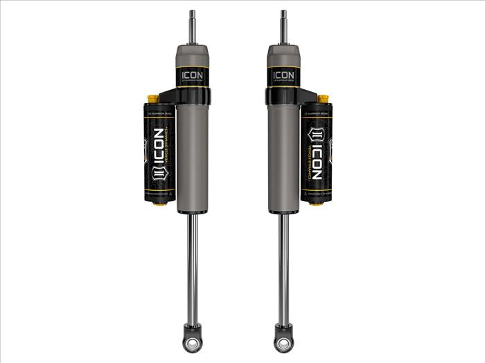 67720CP ICON 2005-2024 Ford F-250/F-350 Super Duty 4WD, 7” Lift, Front, V.S. 2.5 Aluminum Series Shock Absorbers, Piggyback Reservoir w/ CDCV, Pair at Sexton Offroad in Salt Lake City & Park City, Utah 1