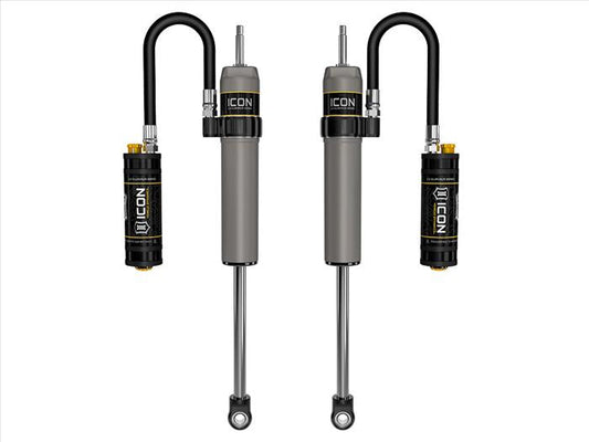 67800CP ICON 2005-2024 Ford Super Duty 4WD, 0-2.5” Lift, Front, V.S. 2.5 Aluminum Series Shock Absorbers, Remote Reservoir w/ CDCV, Pair at Sexton Offroad in Salt Lake City & Park City, Utah 1